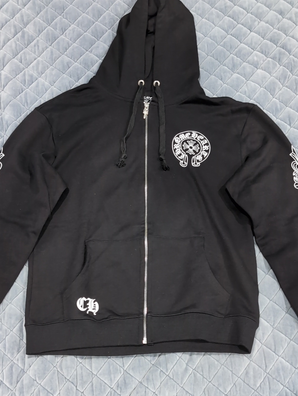 Chrome Hearts Zip Up Hoodie